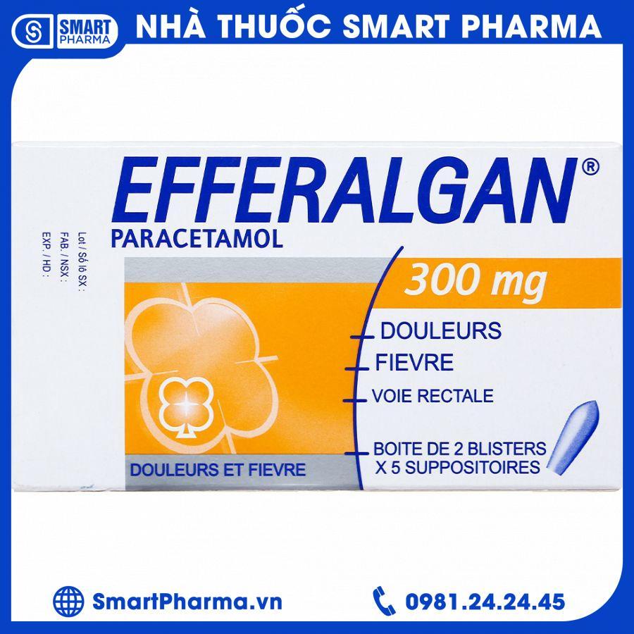 efferalgan-300mg Efferalgan 300mg - Thuốc đạn hạ sốt giảm đau