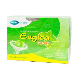 Smart Pharma - Eugica Candy hỗ trợ làm ấm, thông cổ (hộp 100 viên) 1 Smart Pharma - eugica candy 1