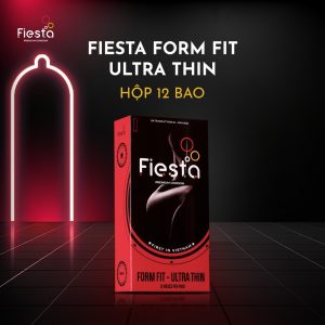 Bao cao su Fiesta Form Fit UltraThin ôm sát, siêu mỏng