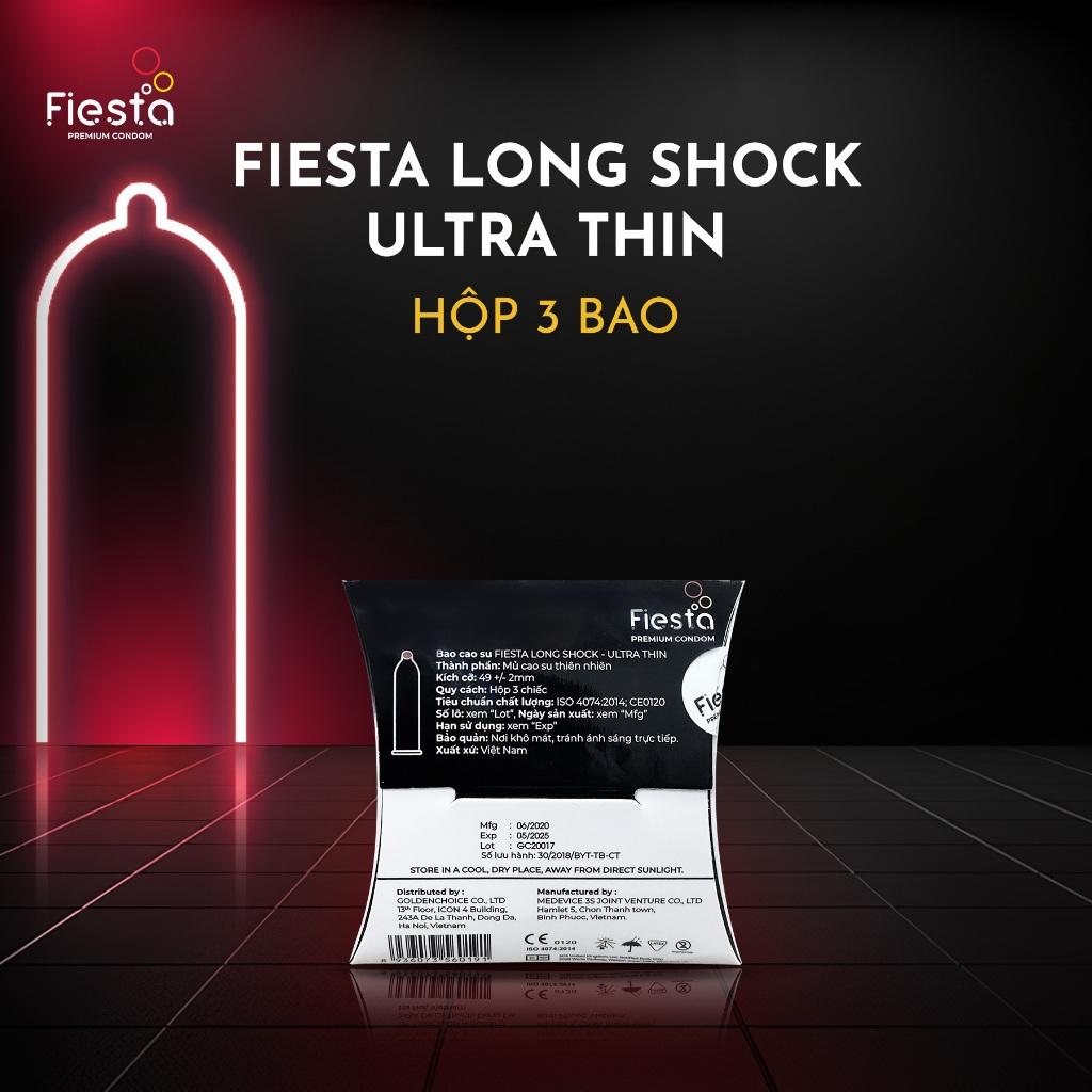 fiesta-long-shock-3-cai-1 Fiesta Long Shock 3 cái - Bao cao su kéo dài, siêu mỏng