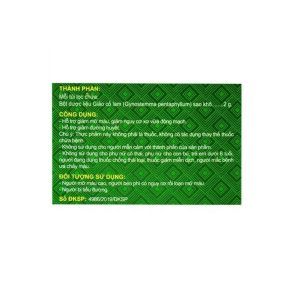 Smart Pharma - Trà túi lọc Giảo Cổ Lam Tuệ Linh hỗ trợ giảm mỡ máu (2g x 25 túi) 1 Smart Pharma - giao co lam chinh 1