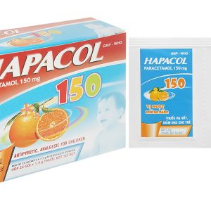 Smart Pharma - Bột sủi Hapacol 150mg hộp 24 gói - Dược Hậu Giang 1 Smart Pharma - hapacol 150mg 3