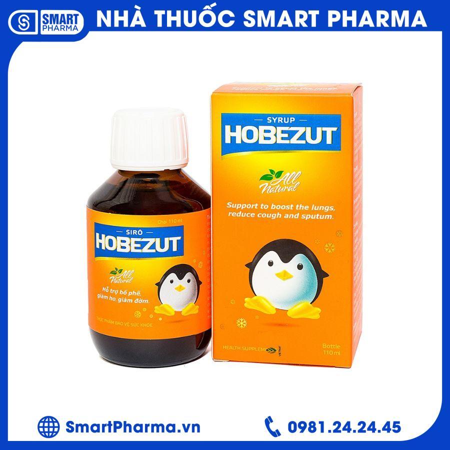 hobezut-110ml-1 Siro Hobezut 110ml giảm đau rát họng, khản tiếng