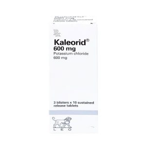 Kaleorid 600mg giúp phòng và trị giảm kali máu