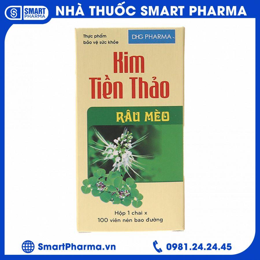 kim-tien-thao-rau-meo-1 Kim Tiền Thảo Râu Mèo Dược Hậu Giang lọ 100 viên