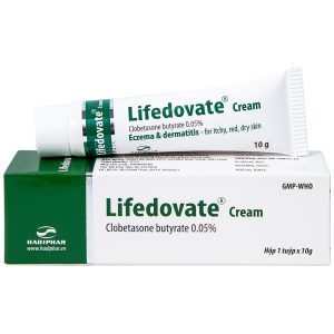 Lifedovate Cream trị vết long eczema, viêm da (10g)