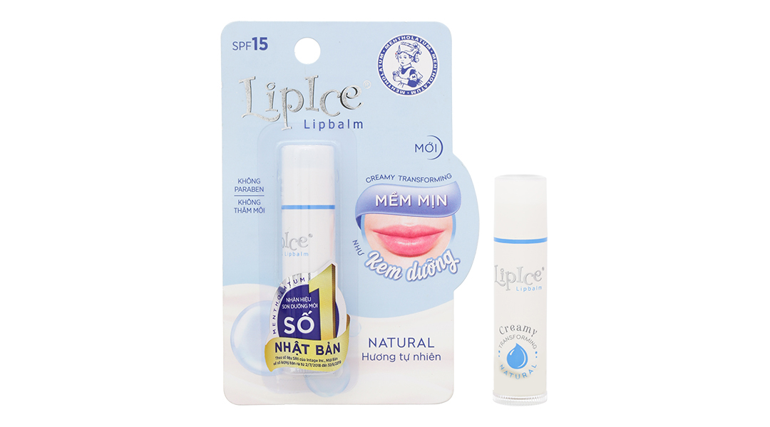 lipice-khong-mau-1 Son dưỡng LipIce không màu hương tự nhiên