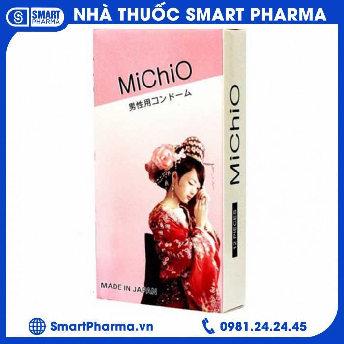 michio Bao cao su Michio nhập khẩu từ Nhật Bản (hộp 12 cái)