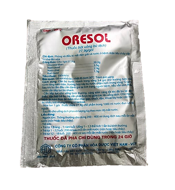 Hướng Dẫn Sử Dụng Oresol