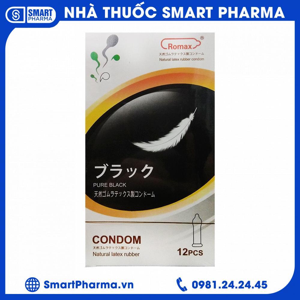 romax Bao cao su Romax siêu mỏng Nhật Bản (hộp 12 cái)