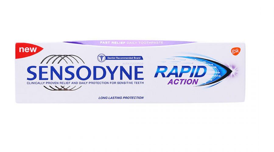 Sensodyne Rapid Action kem đánh răng giảm nhanh ê buốt