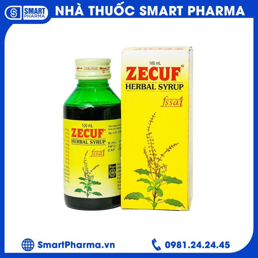 siro-zecuf-1 Siro Zecuf hỗ trợ bổ phế, giảm ho, làm dịu mát cổ họng (100ml)