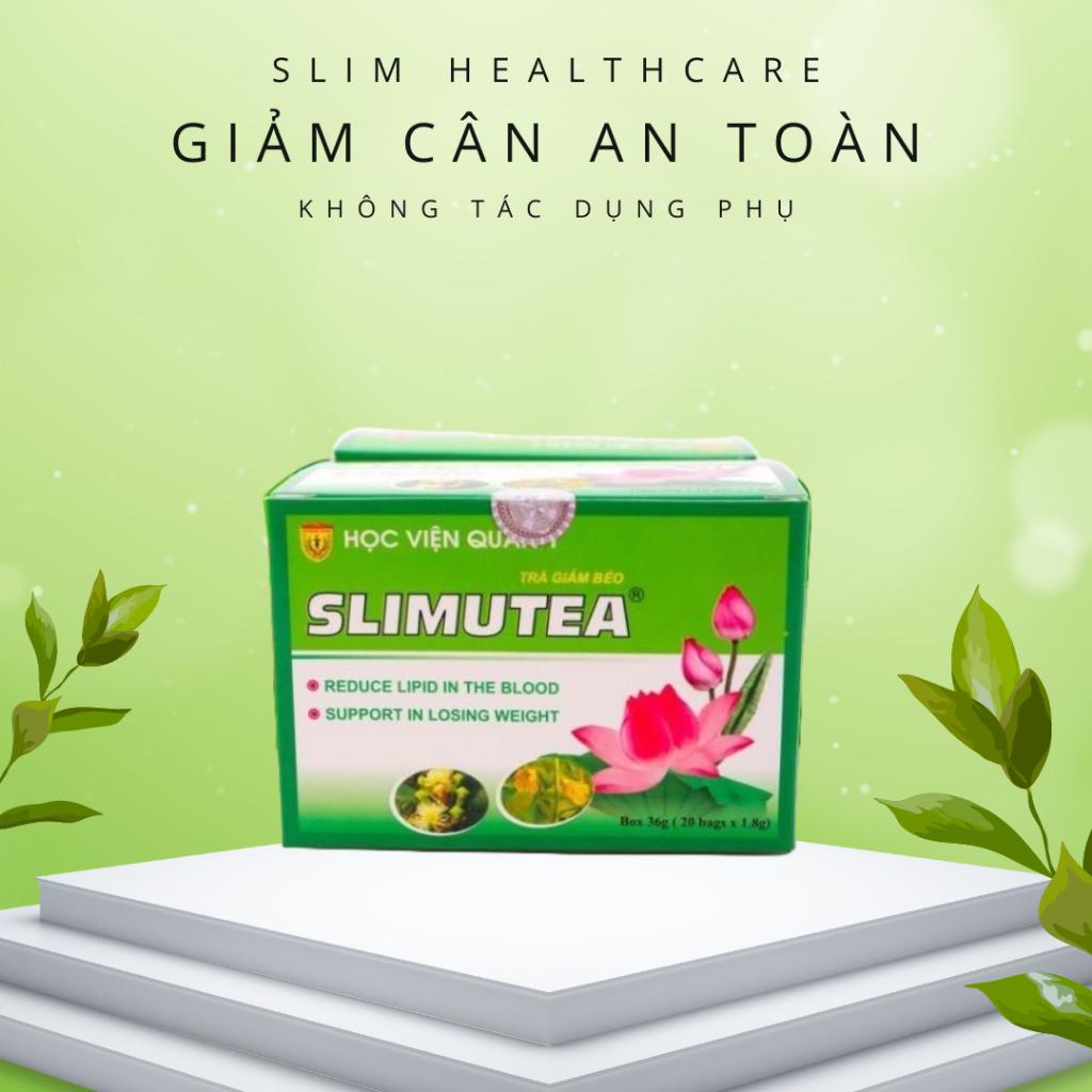slimutea-1 Trà giảm cân Slimutea túi lọc của Học Viện Quân Y