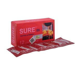 Smart Pharma - Bao cao su Sure EX nhẹ nhàng và kéo dài thời gian 1 Smart Pharma - sure ex 1 1