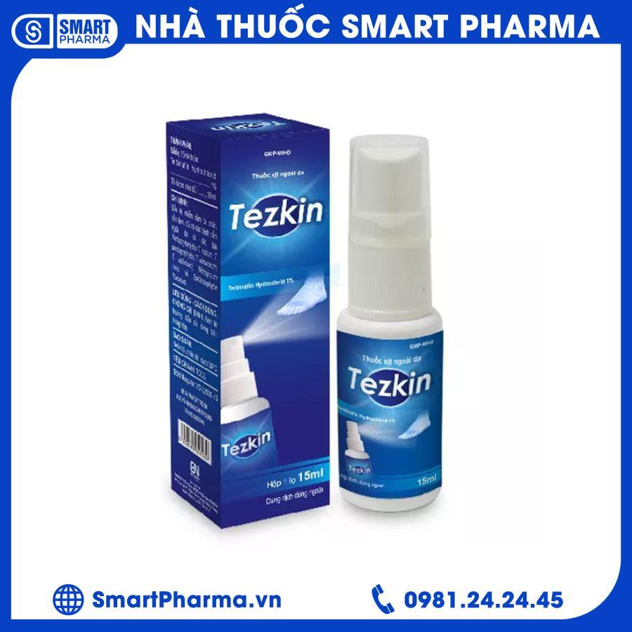 tezkin-xit-15ml Tezkin xịt 15ml Meracine trị các bệnh về nấm