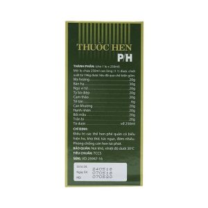 Smart Pharma - Cao lỏng thuốc hen P/H trị hen phế quản (250ml) 1 Smart Pharma - thuoc hen PH3