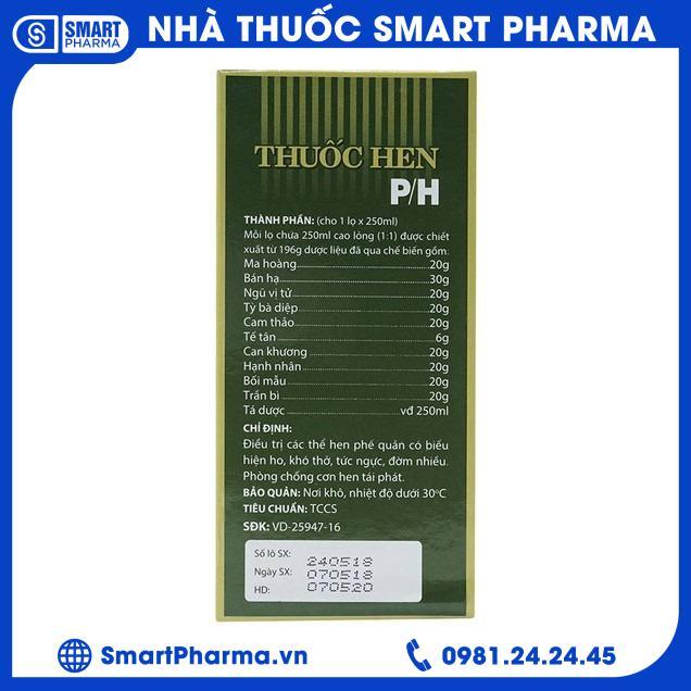 thuốc hen PH3 Smart Pharma - thuoc hen PH3