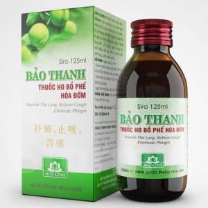 Smart Pharma - Siro Bảo Thanh 125ml điều trị các chứng ho, viêm phổi 1 Smart Pharma - thuoc ho bao thanh 125ml