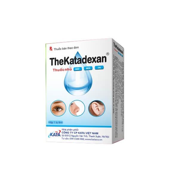 thuoc_thekatadexan Thuốc nhỏ mắt mũi tai TheKatadexan dùng cho viêm kết mạc, giác mạc, viêm mũi, viêm tai ngoài (8ml)