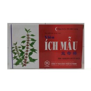 Smart Pharma - Viên Ích Mẫu Đại Uy bổ huyết điều kinh Hộp 2 Vỉ X 10 Viên 1 Smart Pharma - vien ich mau dai y 1