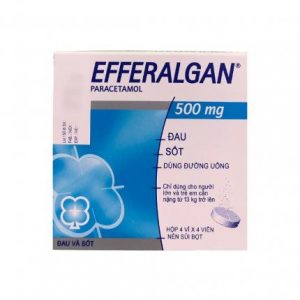 Smart Pharma - Viên sủi Efferalgan 500mg giúp giảm đau hạ sốt 2 Smart Pharma - vien sui efferalgan 500mg 2