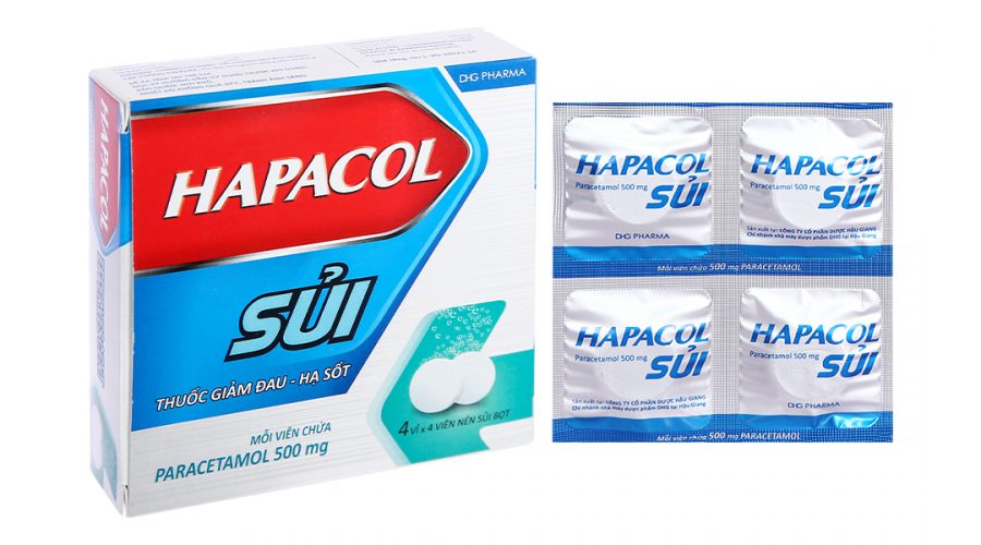 Smart Pharma - vien sui hapacol 500mg