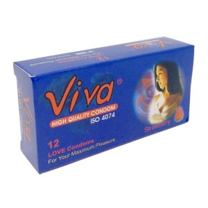 Bao cao su Viva tăng hưng phấn khi "yêu" (Hộp 12 cái)