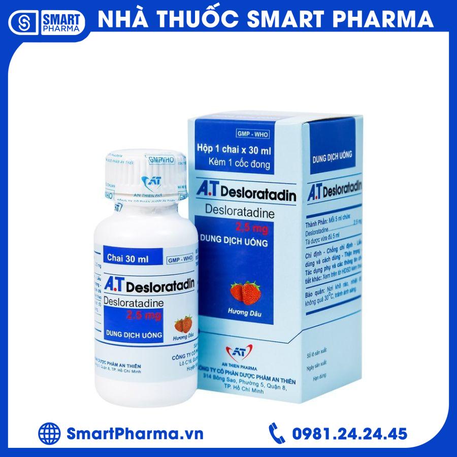 A.T Desloratadin Smart Pharma - A.T Desloratadin
