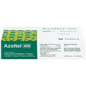 Smart Pharma - Thuốc Azoltel 400mg điều trị nhiễm ký sinh trùng đường ruột (1 viên) 4 Smart Pharma - Azoltel 1