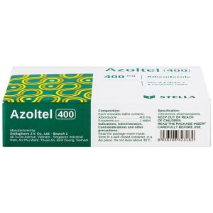 Smart Pharma - Thuốc Azoltel 400mg điều trị nhiễm ký sinh trùng đường ruột (1 viên) 3 Smart Pharma - Azoltel 2