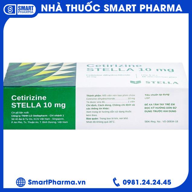 Cetirizine 1 Smart Pharma - Cetirizine 1 1