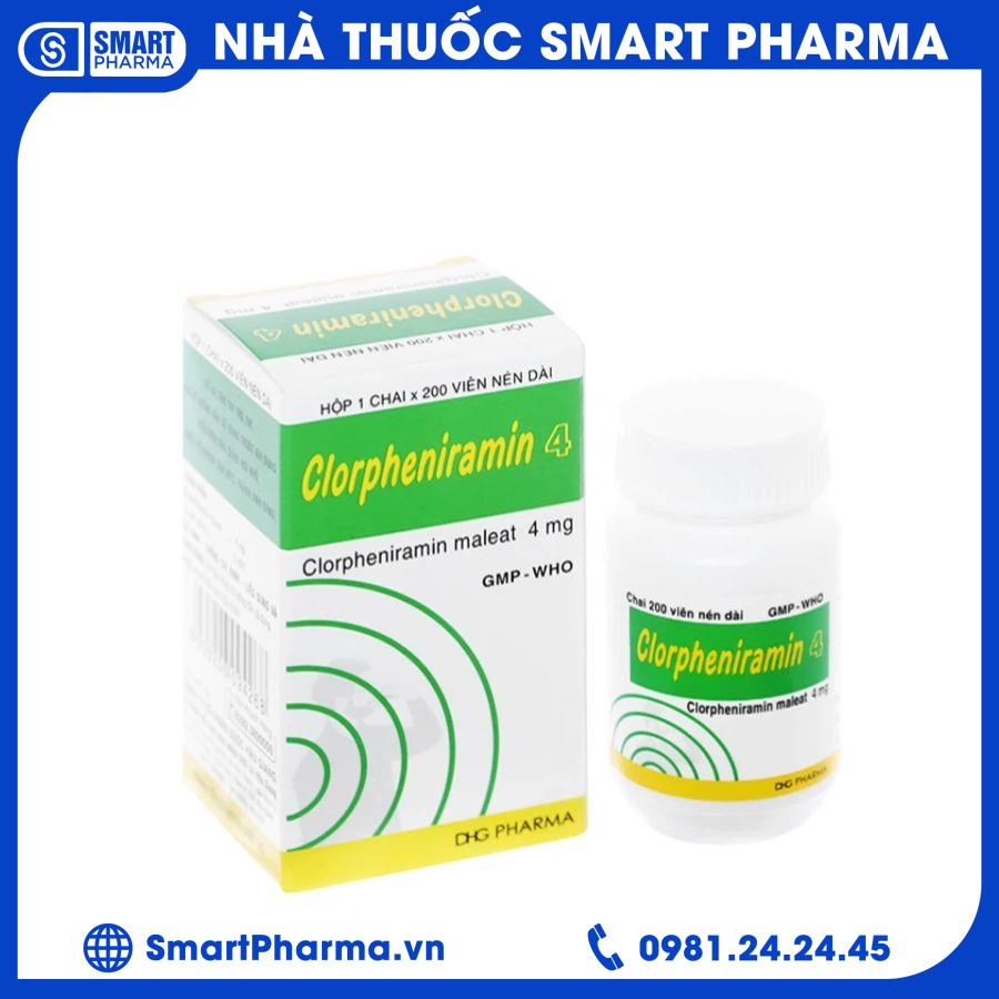 Clorpheniramin 4 Smart Pharma - Clorpheniramin 4