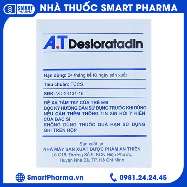 Desloratadin AT 2 Smart Pharma - Desloratadin AT 2