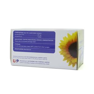 Smart Pharma - Thuốc Fexofenadine 60 - HV trị viêm mũi dị ứng, mày đay vô căn mạn tính (10 vỉ x 10 viên) 1 Smart Pharma - Fexofenadine 60 HV 1