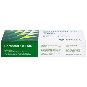 Smart Pharma - Viên nén Lorastad 10 Tab giảm viêm mũi và mày đay mạn tính (2 vỉ x 10 viên) 3 Smart Pharma - Lorastad 10 2