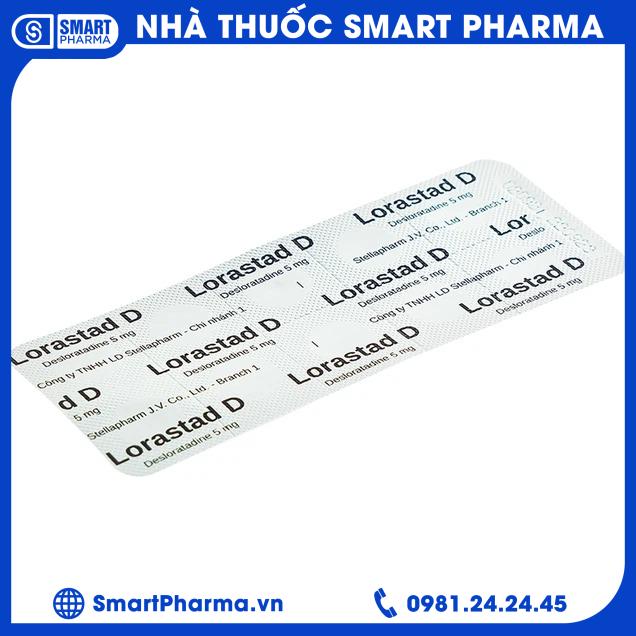 Lorastad D 5mg 3 Smart Pharma - Lorastad D 5mg 3