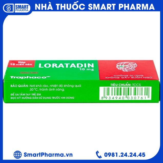 Loratadin 10mg Traphaco 1 Smart Pharma - Loratadin 10mg Traphaco 1 1