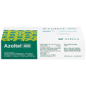 Smart Pharma - Thuốc Azoltel 400mg STELLA điều trị nhiễm ký sinh trùng đường ruột (1 viên) 5 Smart Pharma - NT SMART PHARMA 2026 10 12T110033.970