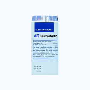 Smart Pharma - Thuốc A.T Desloratadin An Thiên giảm triệu chứng viêm mũi dị ứng, mày đay (30ml) 1 Smart Pharma - Nha thuoc Smart Pharma 2026 10 20T151217.116