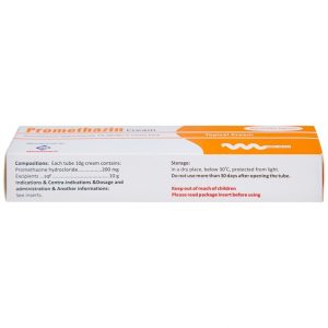 Smart Pharma - Kem bôi da Promethazin 2% trị ngứa sẩn, mày đay, côn trùng đốt (Tuýp 10g) 3 Smart Pharma - Promethazine 1
