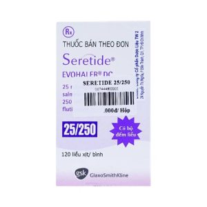 Smart Pharma - Khí dung Seretide Evohaler DC 25/250 trị hen phế quản (120 liều) 3 Smart Pharma - Seretide Evohaler1