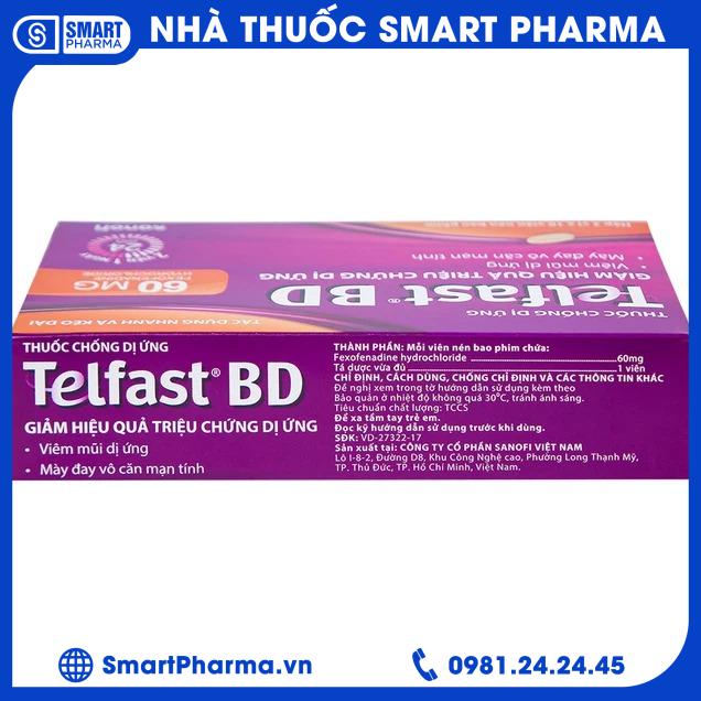 Telfast BD 60mg 1 Smart Pharma - Telfast BD 60mg 1