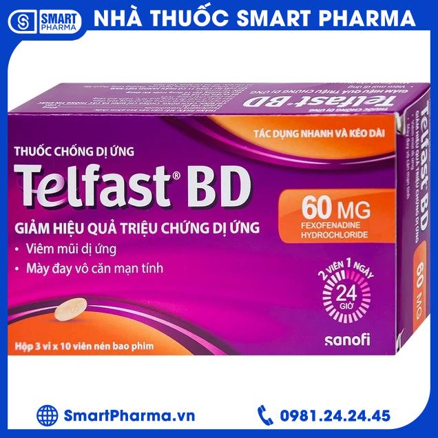 Telfast BD 60mg Smart Pharma - Telfast BD 60mg