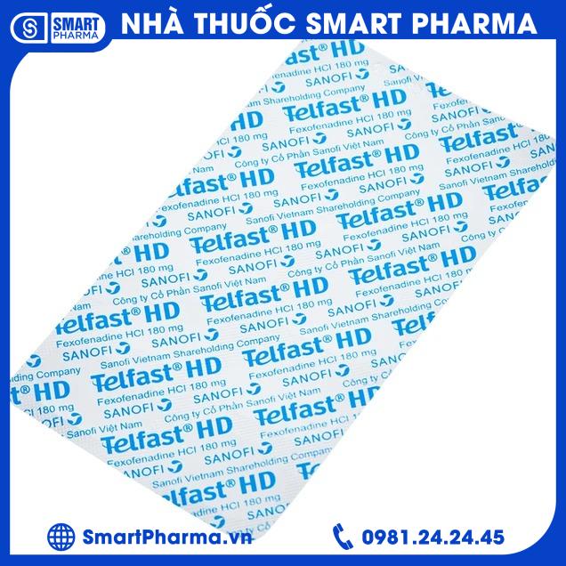 Telfast HD 180mg 2 Smart Pharma - Telfast HD 180mg 2