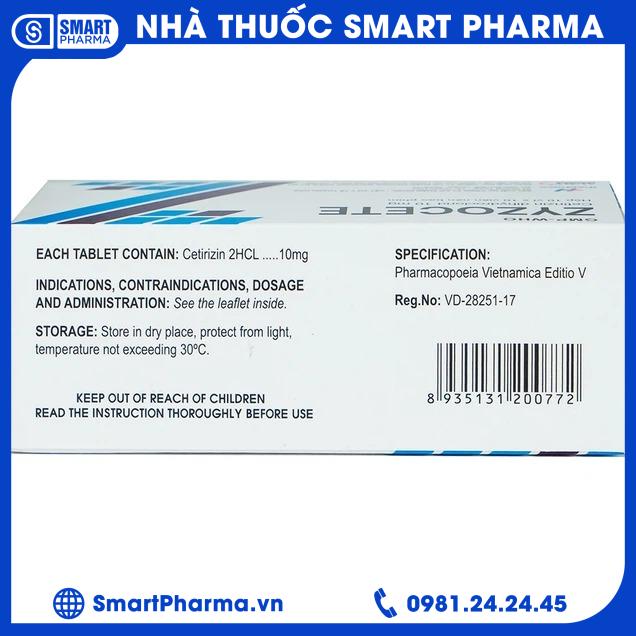 Zyzocete 1 Smart Pharma - Zyzocete 1