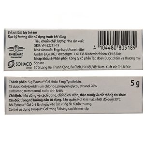 Smart Pharma - Tyrosur 5g điều trị và phòng ngừa nhiễm khuẩn 2 Smart Pharma - tyrosur 5g 2