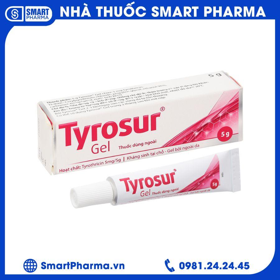 tyrosur-5g Tyrosur 5g điều trị và phòng ngừa nhiễm khuẩn