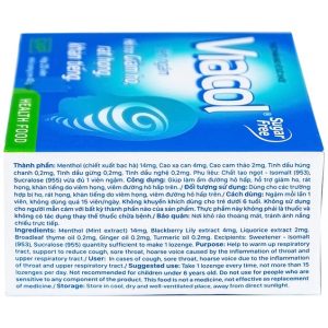 Smart Pharma - Viên ngậm Viacol không đường hỗ trợ giảm ho, đau rát họng (hộp 20 viên) 1 Smart Pharma - v6