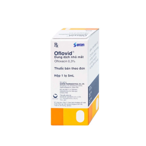 Smart Pharma - Thuốc nhỏ mắt Oflovid điều trị viêm bờ mi, viêm túi lệ, lẹo, viêm kết mạc, viêm sụn mi (5ml) 2 Smart Pharma - 2