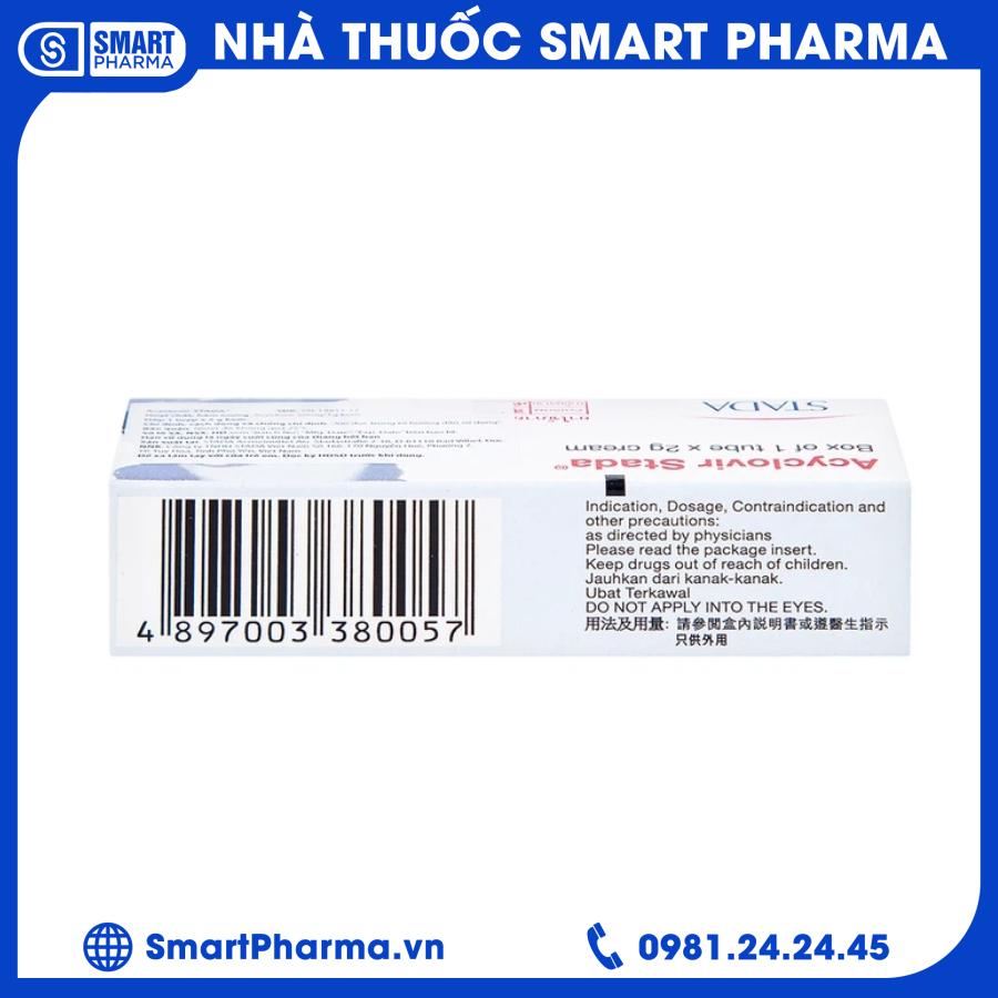 Acyclovir Stada Cream (3) Smart Pharma - Acyclovir Stada Cream 3